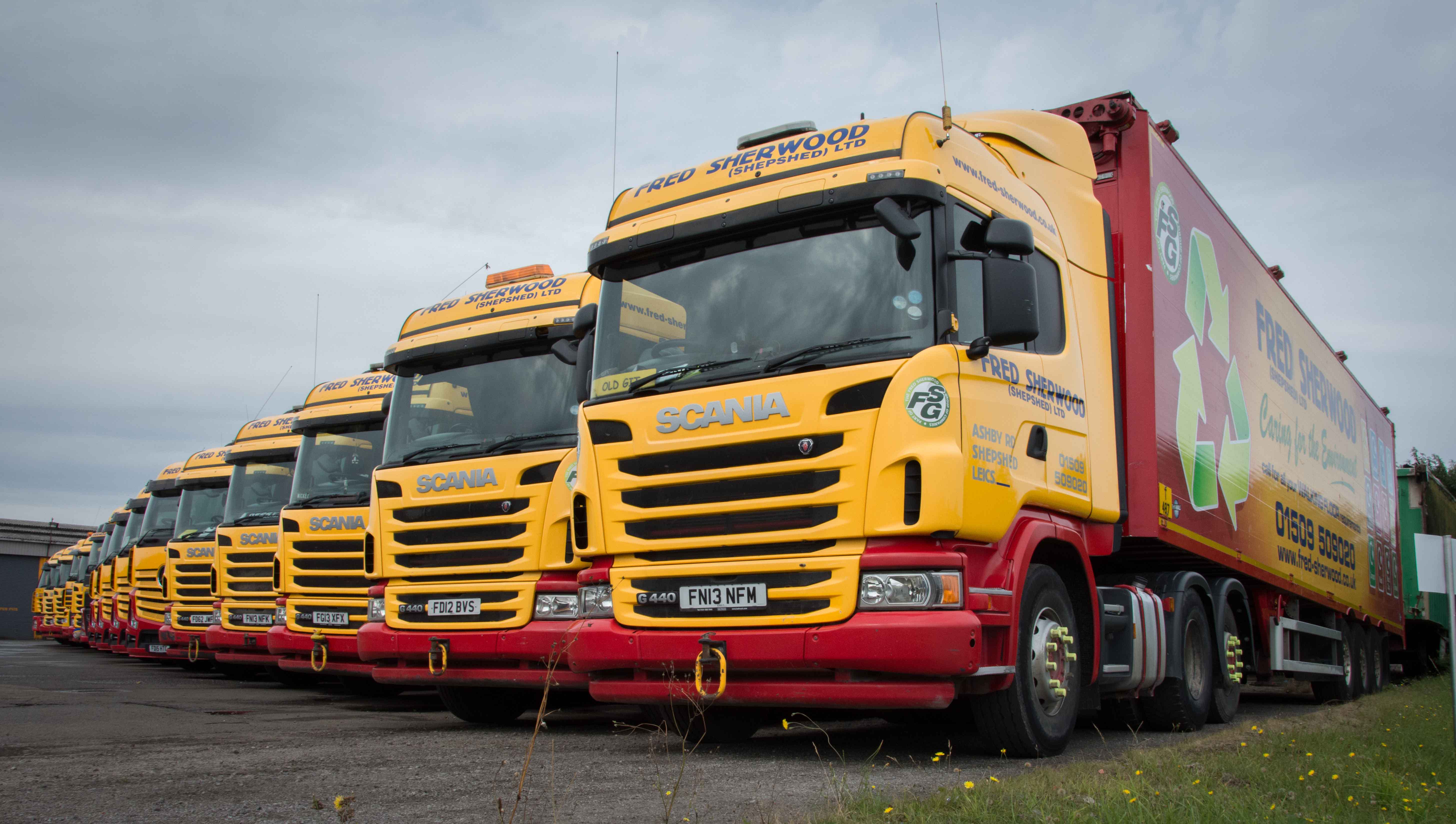 310916 - Fred Sherwood Group cuts vehicle Fred Sherwood Group cuts vehicle downtime with new tyre management contract