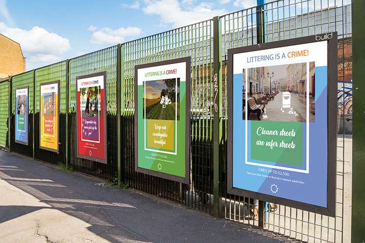 poster-main Cromwell Polythene are keeping it clean with a free anti-litter pack